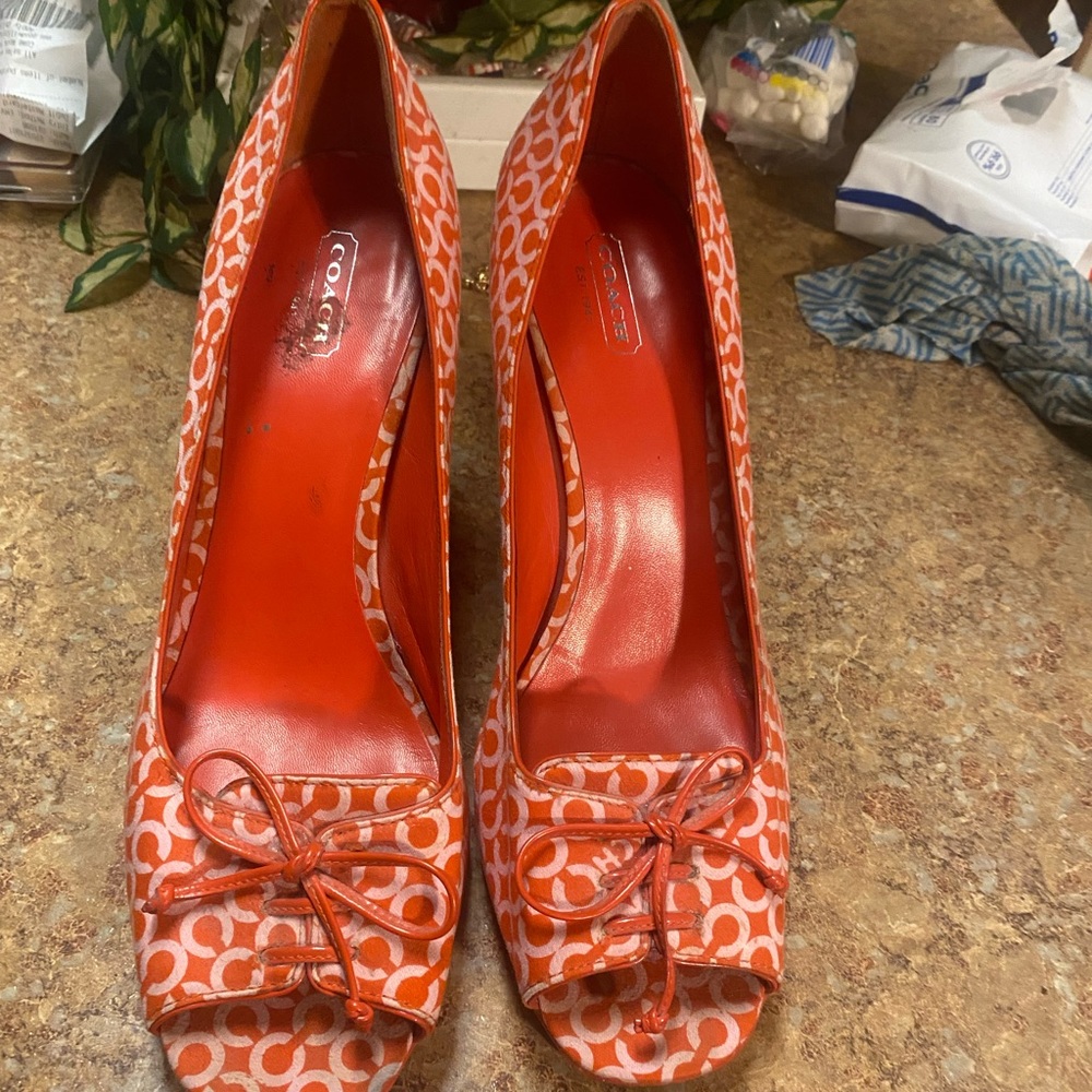 Coach heels
